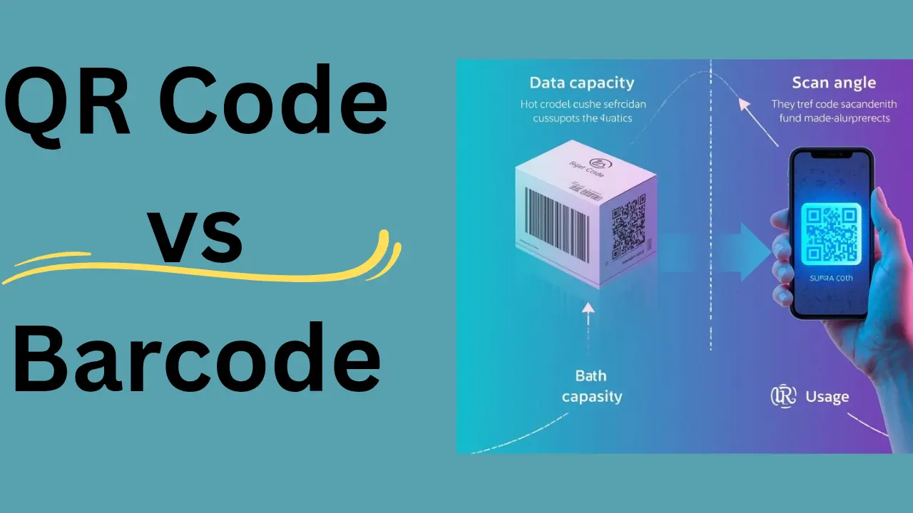 difference between qr code and barcode